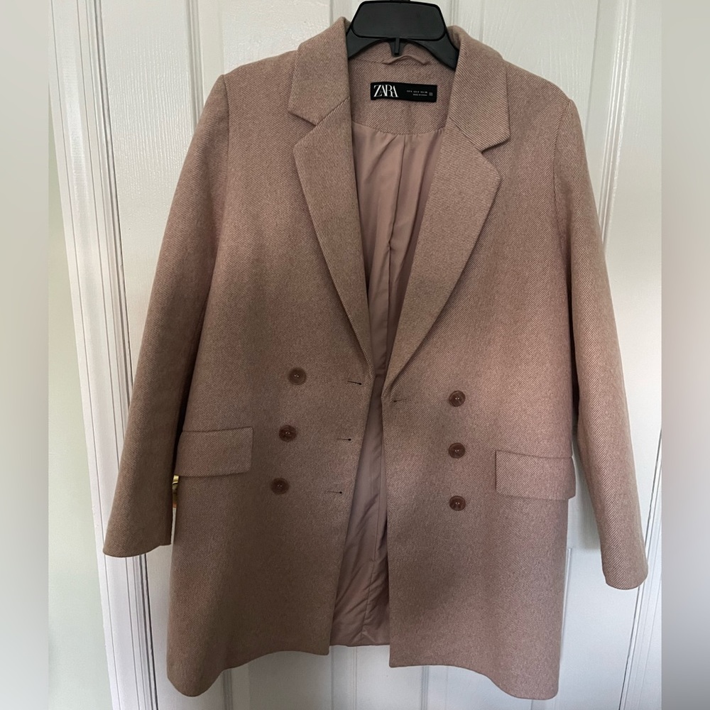 Pink Zara Coat